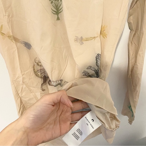 NWOT Marine Serre Tattoo Top in size M - Picture 6 of 6